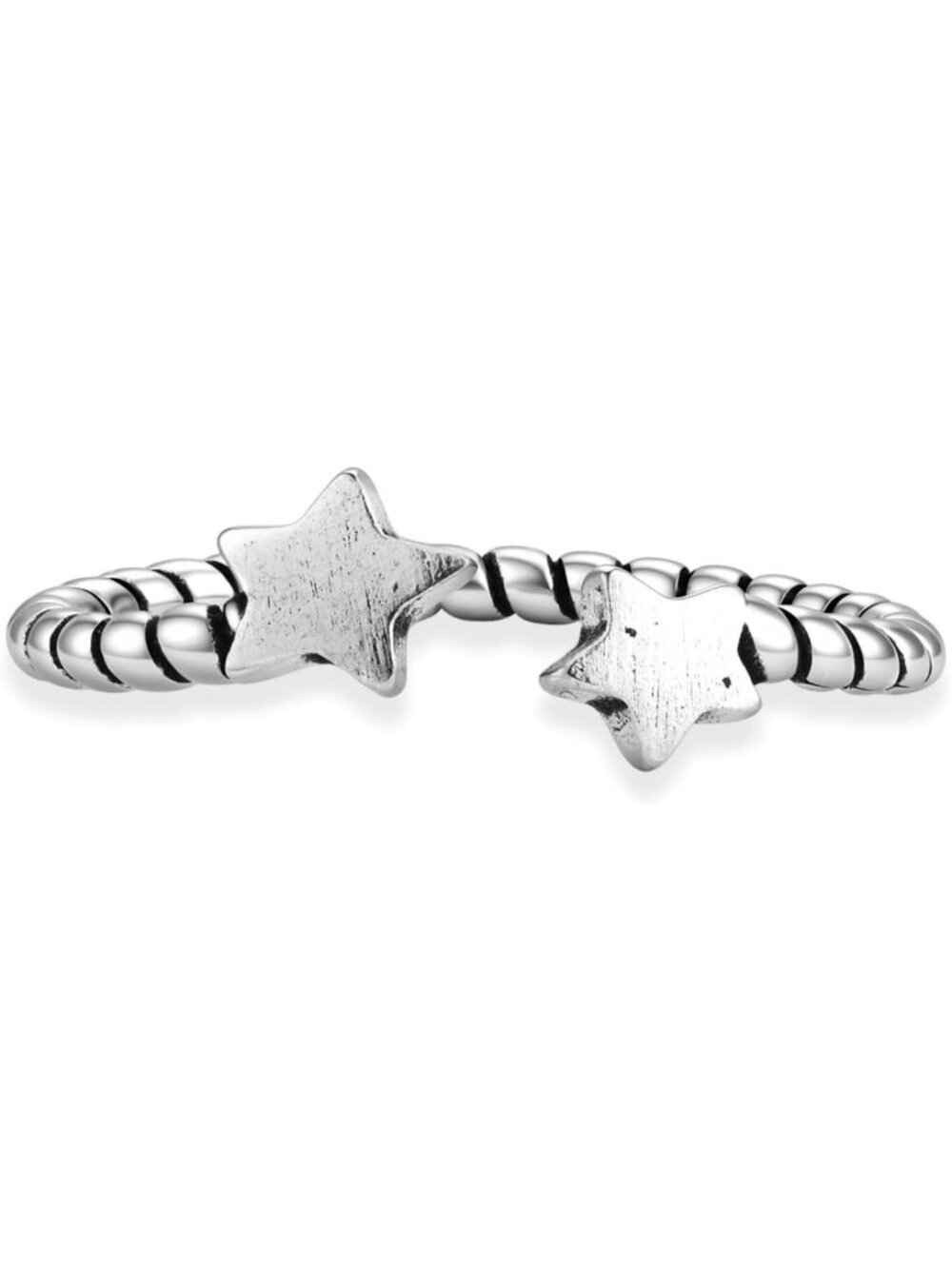 Vintage Twisted Open Adjustable Ring for Women - Boho Chic Statement Jewelry